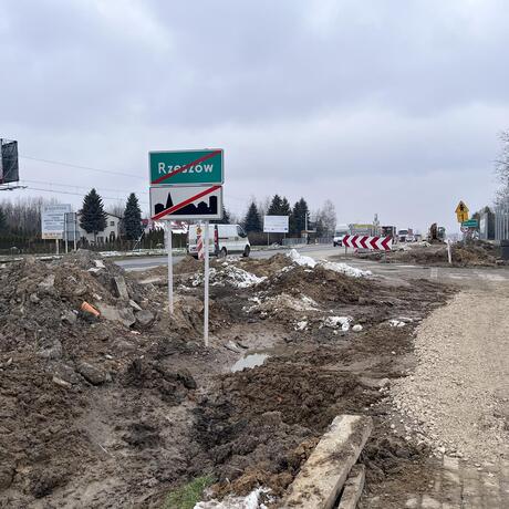 Rozbudowa ul. Warszawskiej [styczeń 2023] - fot 16